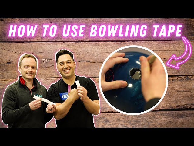 How To Use Bowling Tape! | Inside the Thumb and on the Thumb! | Pro Advice | Improve your Release!