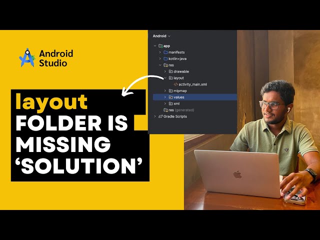Fix Missing Layout Folder in Android Studio | Kotlin & Java Projects