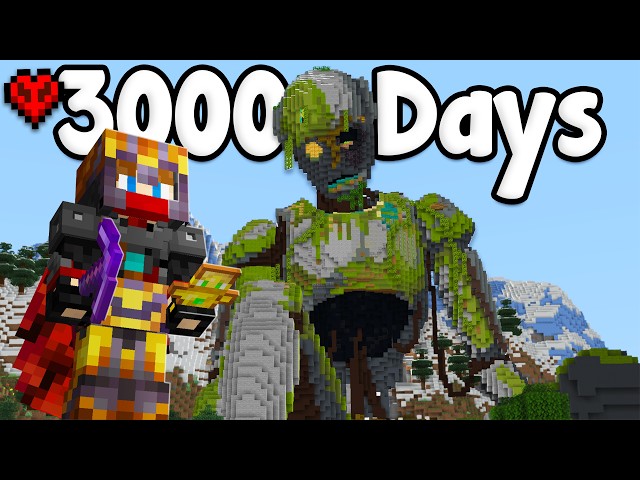 I Survived 3000 Days in Minecraft Hardcore [FULL MOVIE]