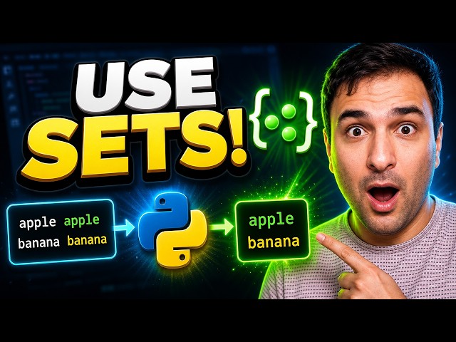 Stop Using Loops to Remove Duplicate Words in Python