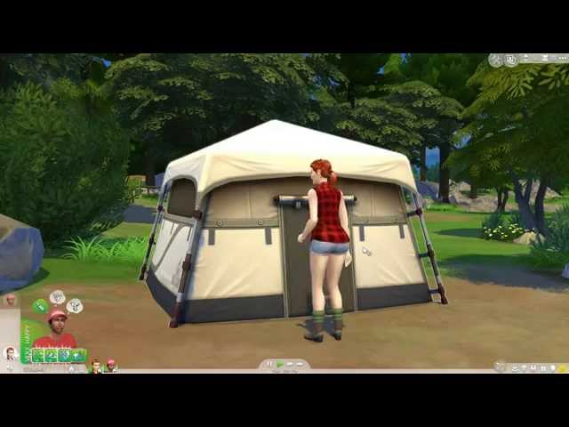 Los Sims 4 Retiro al aire libre: ¡Haz el amor en la tienda de campaña!