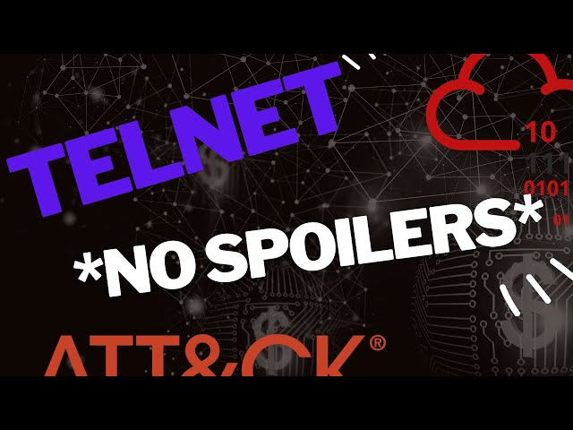 How To Hack The Tryhackme Network Services  -Telnet (NO SPOILERS + ATT&CK)