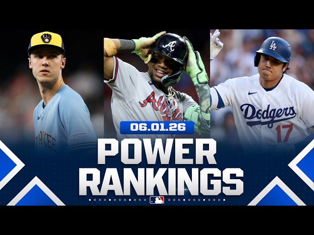 ALL 30 MLB TEAMS RANKED entering June 2026! (Power Rankings ft. Braves, Dodgers, Brewers and MORE!)