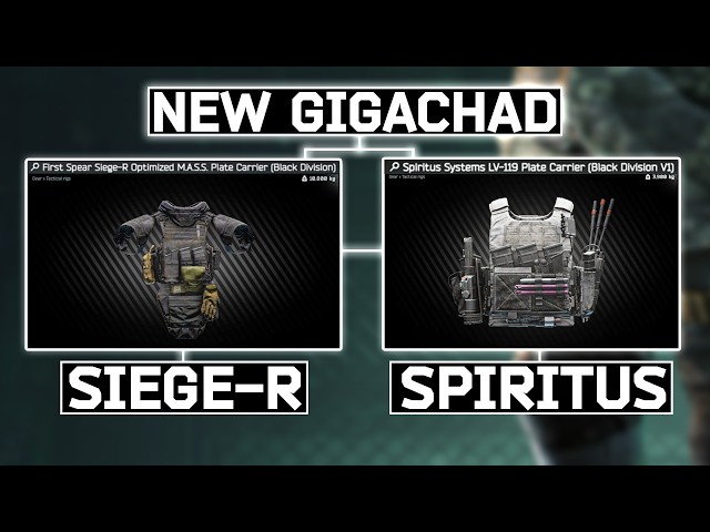 Black Division Drop NEW Meta Armor (Tier 6)