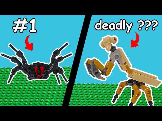 I Built Deadly LEGO Bugs...