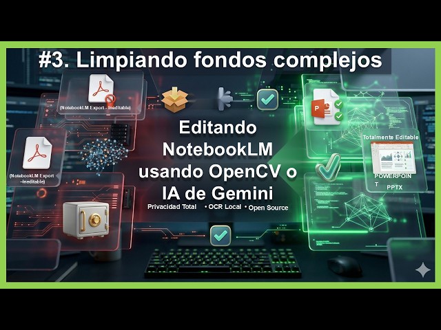 #3. DBV PDF2Deck: Limpia fondos complejos con IA (Gemini) y OpenCV (Local)