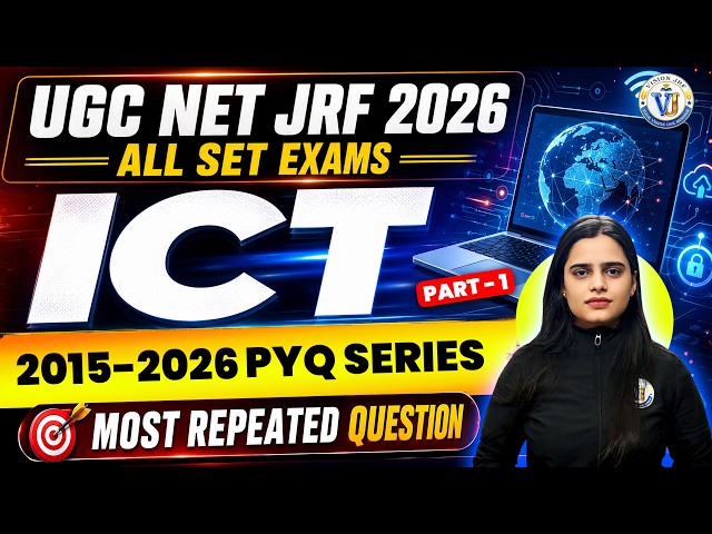 UGC NET JRF Dec 2026 | ICT June 2026 New Concepts Explained-1| ICT नए पैटर्न के सवाल by Simran Ma'am