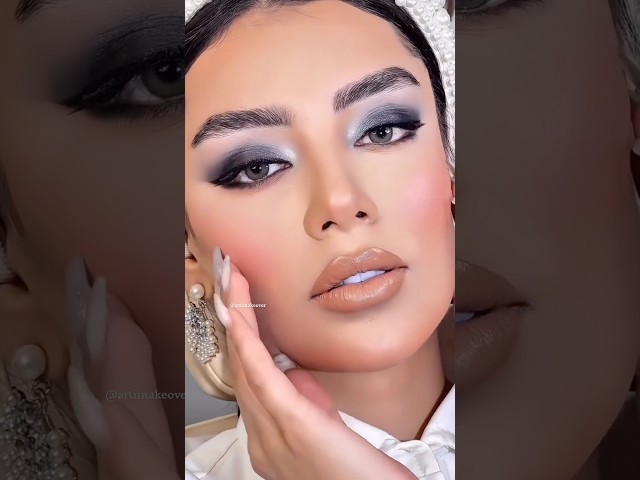 Arabic Pakistani makeup🖤👀Eyesand makeup tutorials #viral #trendingshorts #eyemakeup #shorts #viral