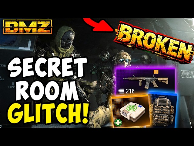 MW4 DMZ SECRET ROOM GLITCH! NO KEYCARD + EASY XP & MONEY FARM!