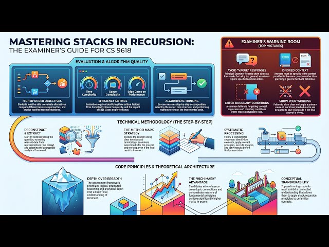 458 Use Of Stacks In Recursion Computer Science 9618
