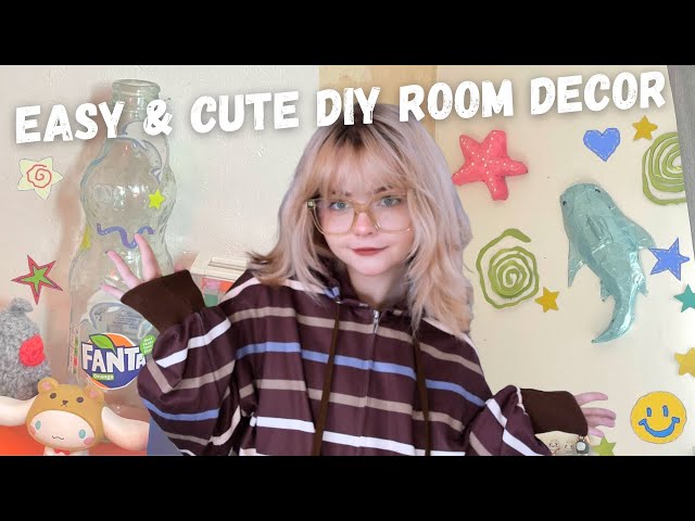 easy & cute DIY room decor ideas!  ✦