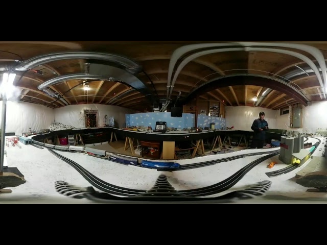 360° View Of My Train Layout 11-28-17