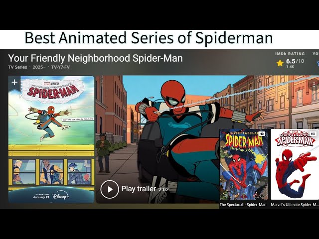 Best Animated Series of Spiderman Check it out! #spiderman