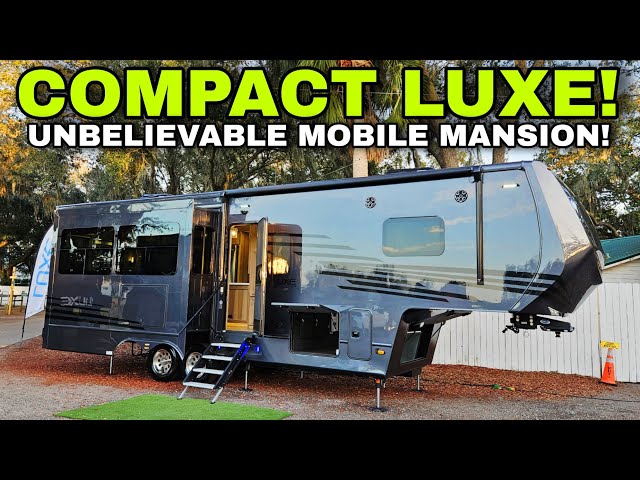 COMPACT LUXE Ultra Luxury Fifth Wheel RV! 