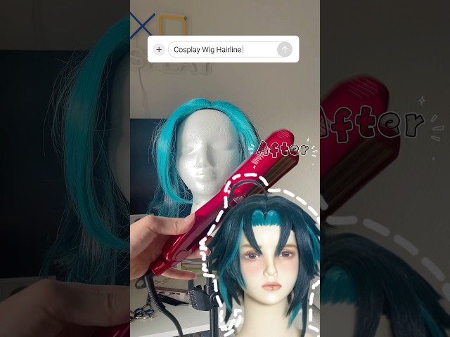 How to make a Cosplay Wig Hairline #wigtutorial #cosplaywigs #wigmaker #howto #tutorial #cosplaytips