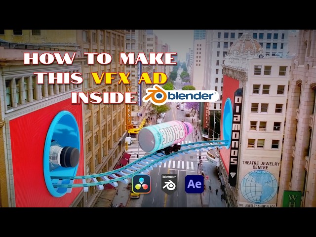 Easy Blender VFX Tutorial: Prime Hydration 3D Ad (CGI Step-by-Step)