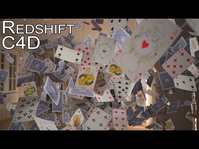 Redshift / C4D / Playing Cards / Shader Switch