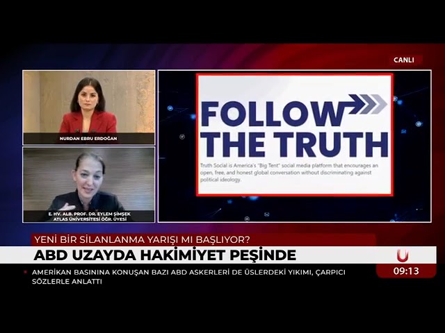 Prof. Dr. Eylem Şimşek'ten uzay savaşlarına ilişkin değerlendirmeler