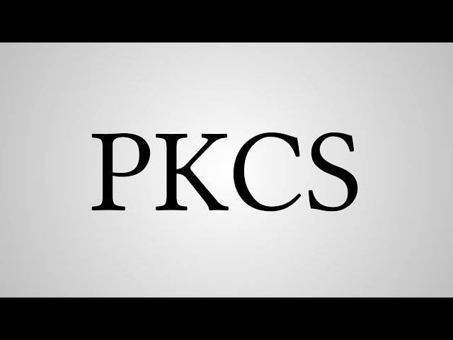 What Does "PKCS" Stand For?