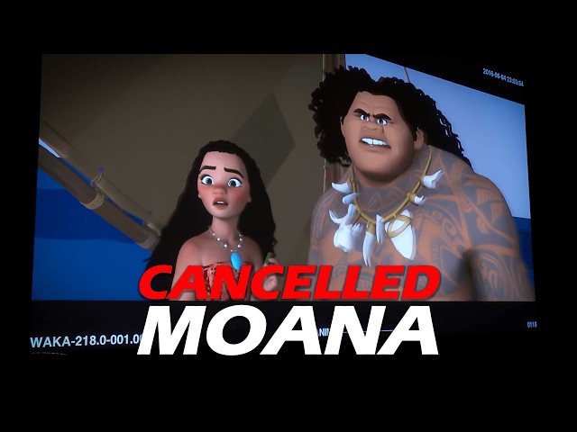 The Chaos Behind the Cancelled Moana TV Show