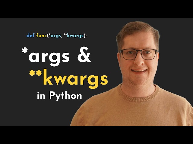 Let Me Explain Python's *args and **kwargs Using a Coffee Order