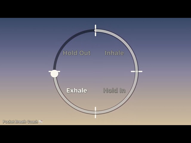 Calming 4-4-4-4 Breathing Exercise