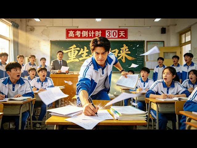 他曾被命運按在地上摩擦十年！一朝重生回高三課堂，他提前改變所有遺憾：這一世不再當失敗者！#短劇 #熱門短劇 #爽劇 #逆襲