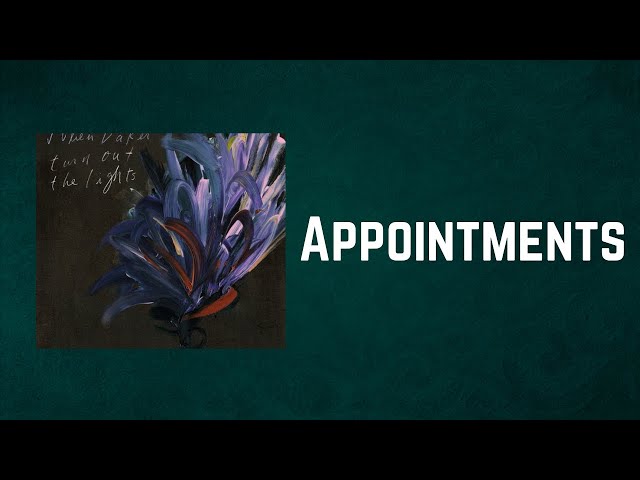 Julien Baker - Appointments (Lyrics)