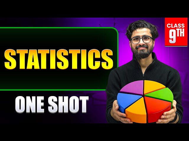 Statistics in ONE SHOT 🔥 || Class 9 Maths Chapter 12 | Boards 2026 | Ritik Mishra