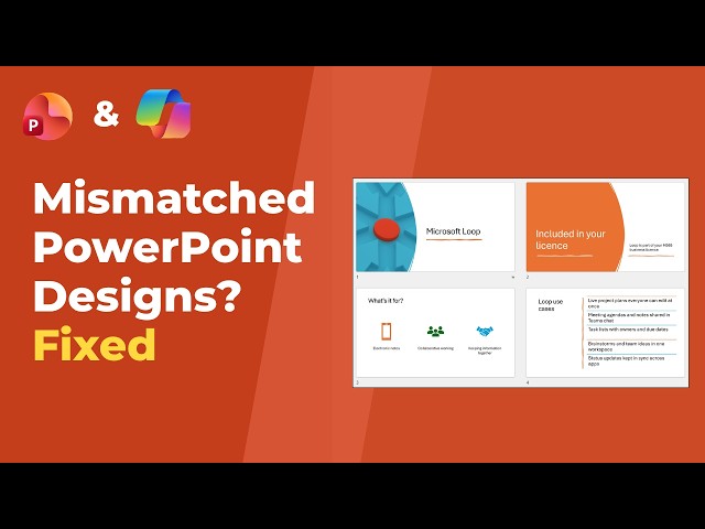 PowerPoint Design Ideas Look Different on Every Slide? Here's the Fix