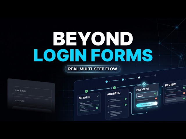 Flutter Forms Beyond Login and Signup