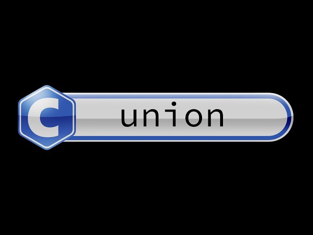 C programmer: union
