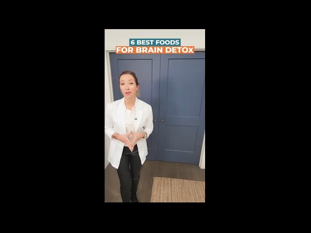 6 Best Foods for Brain Detox 🧠 #shorts