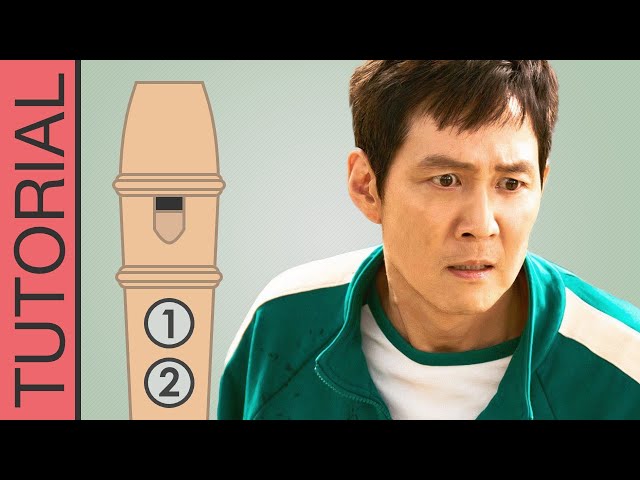 Mingle Game Song (Squid Game 2) Round and Round - Recorder Tutorial