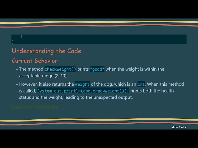How to Fix Your Java Return Statement to Print Only the String Value
