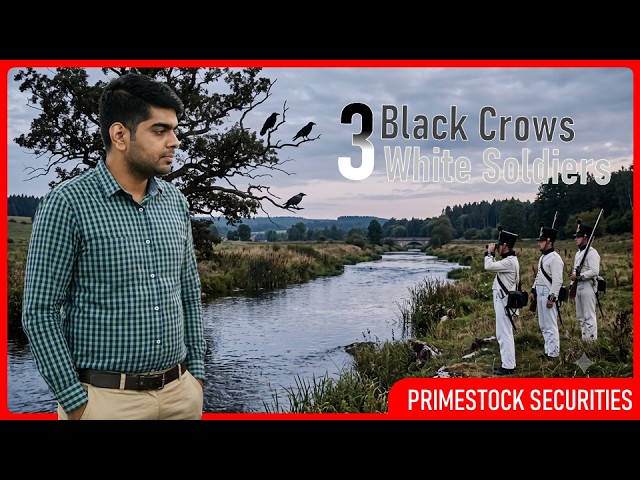 📈 3 Black Crows & 3 White Soldiers | Powerful Candlestick Pattern Explained