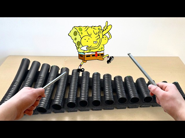 "SpongeBob Nose Flute" with 20 cool instruments!