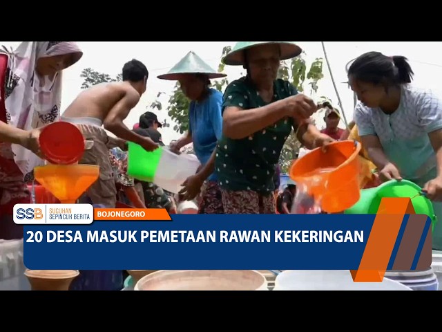20 Desa Masuk Pemetaan Rawan Kekeringan – BOJONEGORO