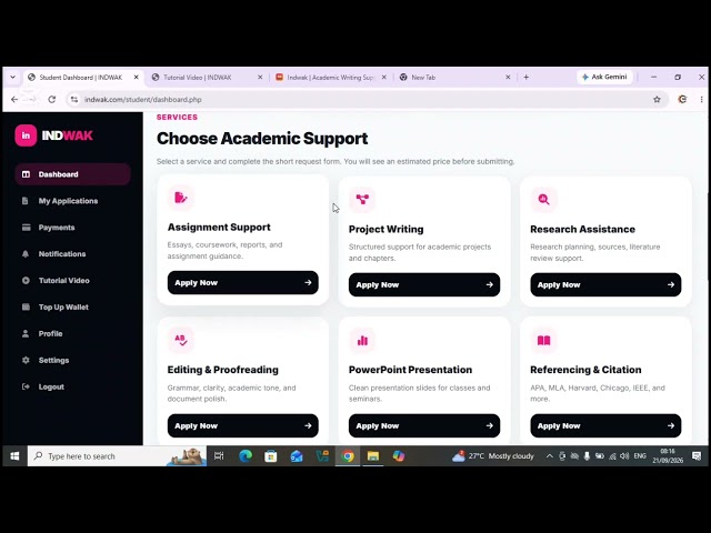How to Use the Indwak Student Dashboard: Step-by-Step Tutorial