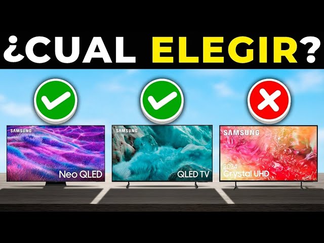 5 Mejores TELEVISORES SAMSUNG 2025 2026 | Smart TV Samsung Calidad Precio