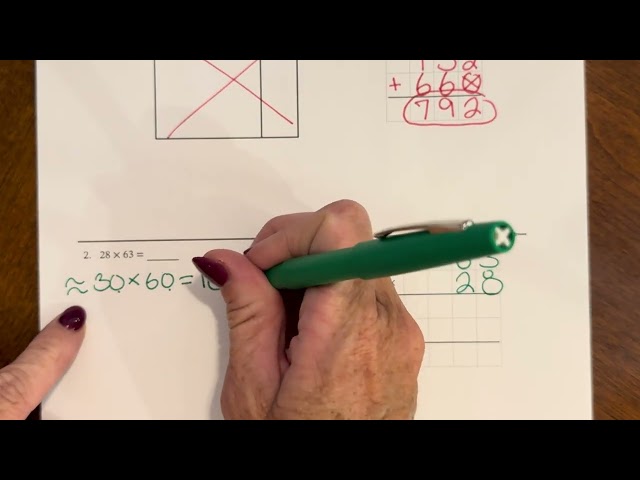 Module 1, Lesson 9- Multiplying 3 and 2 Digits by 2 Digits with Regrouping.