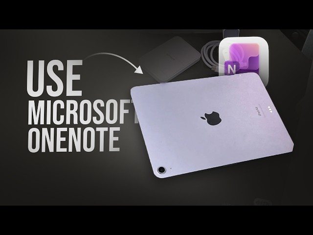How to Use Microsoft Onenote on iPad (tutorial)