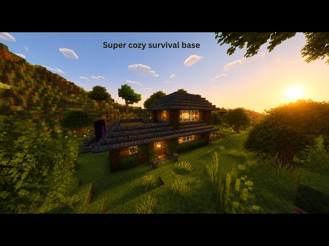 The perfect survival base for hardcore Minecraft with tutorial