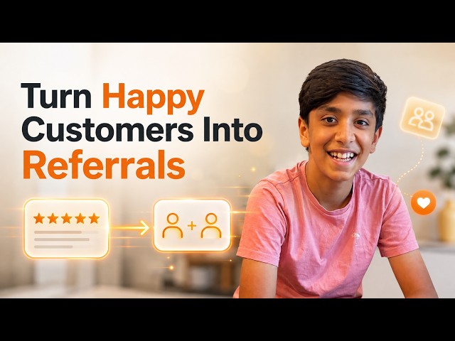 Lead Generation | Turn Your Happiest Customers Into Referrals Automatically (GoHighLevel)