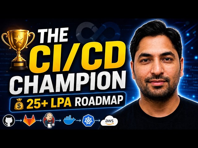 GitHub Actions vs Jenkins vs GitLab CI/CD | The Ultimate DevOps Roadmap (25+ LPA)