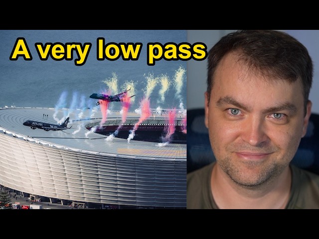 Is this too Low? Pilot's Reaction on Arlink E195 Low Pass