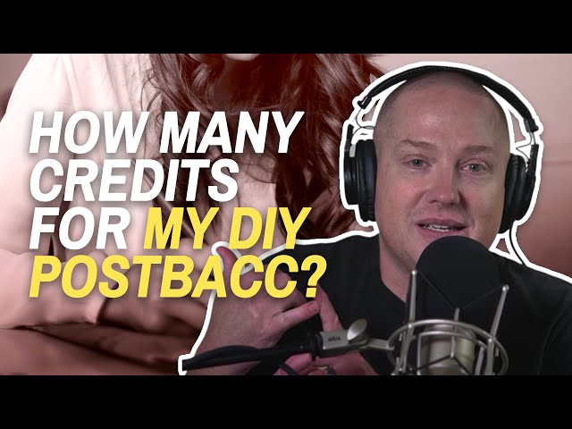 How Do I build a DIY Postbac? | Old PreMeds Ep316