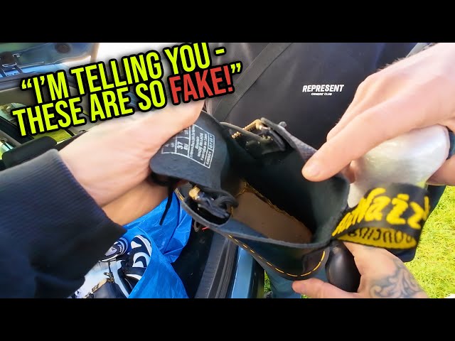 Car Boot Seller STINGS Him With FAKES!