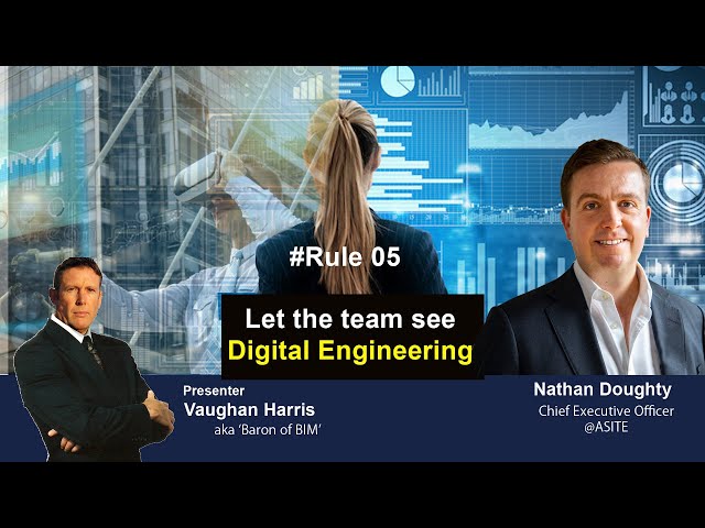 🎙️Rule 5 - Let the team see Digital Engineering [BIM Rules of Engagement]