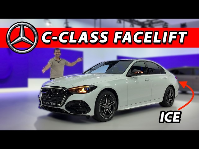 New Mercedes C-Class ICE REVEAL (2027 facelift) sedan vs estate - now a small E-Class?